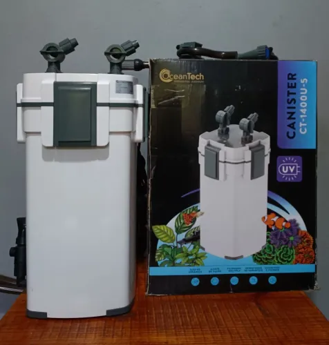 Filtro Canister para aquário  