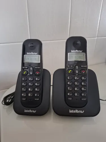 Telefone sem Fio Intelbras com 2 Aparelhos + Bases