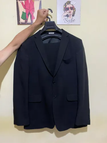 Terno preto masculino