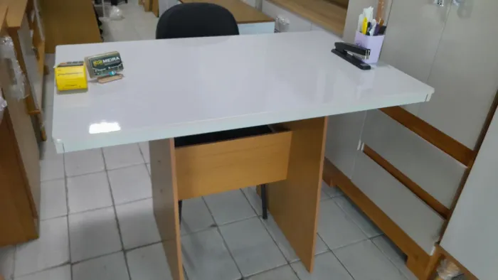 Mesa multi-uso para escritório sala de jantar trabalhar e etc 100% mdf entrega grátis 