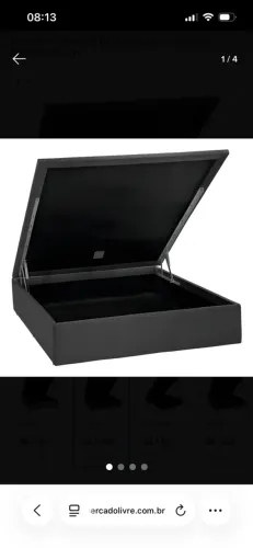 Cama Box Baú casal Ortobom - Ótimo estado