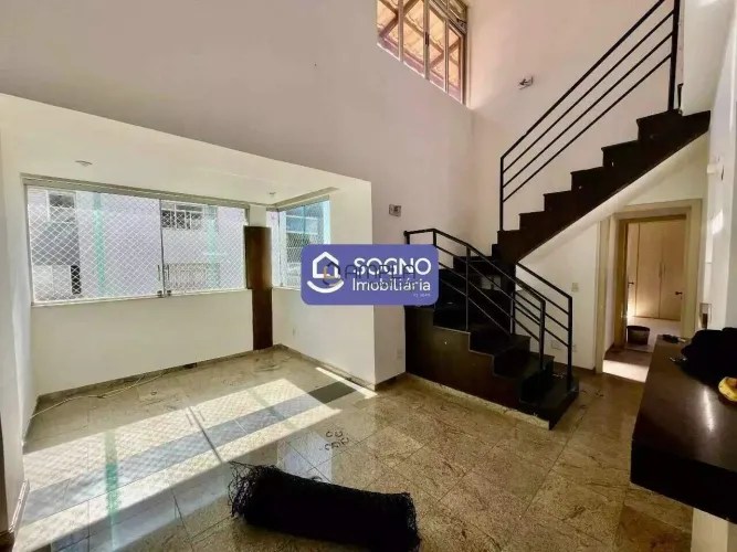Cobertura para aluguel, 2 quartos, 1 suíte, 2 vagas, Buritis - Belo Horizonte/MG