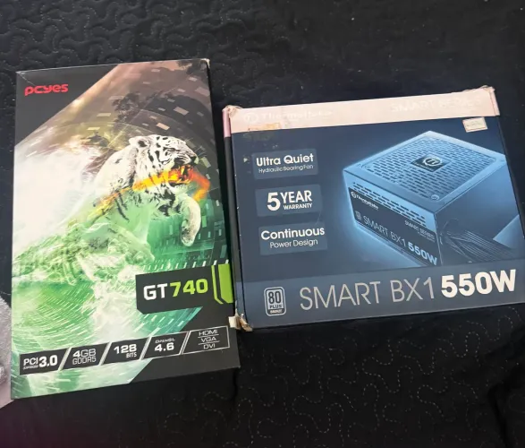 OPORTUNIDADE! GT 740 4GB + FONTE THERMALTAKE 550W
