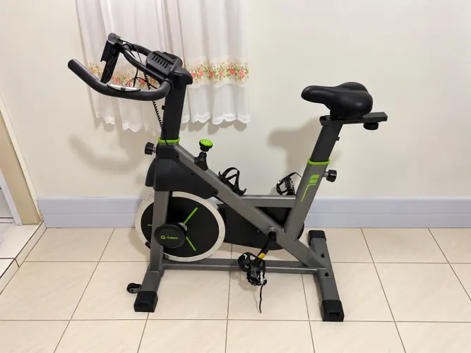Bicicleta Ergométrica Spinning Gallant Power Pro Mecânica Ate 120kg Roda De Inercia 20kg