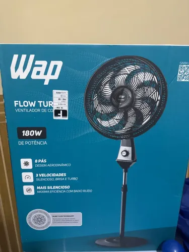 Ventilador Flow Turbo WAP 8 pás- 180W potência