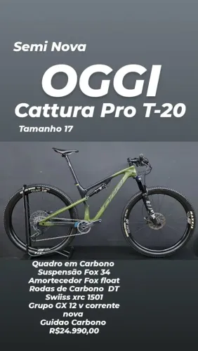 Oggi Cattura Pro T -20 tamanho 17 
