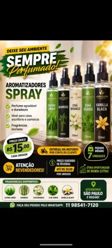 Aromatizadores para ambientes 