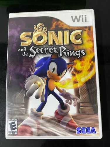 Sonic and the secret of rings Nintendo Wii Mídia Física Original