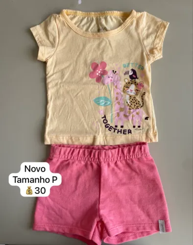 Conjunto bebê menina