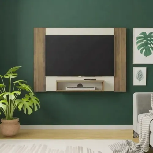 PAINEL CINE PINHO RIPADO | OFF WHITE | TV ATÉ 42? | PINTURA UV