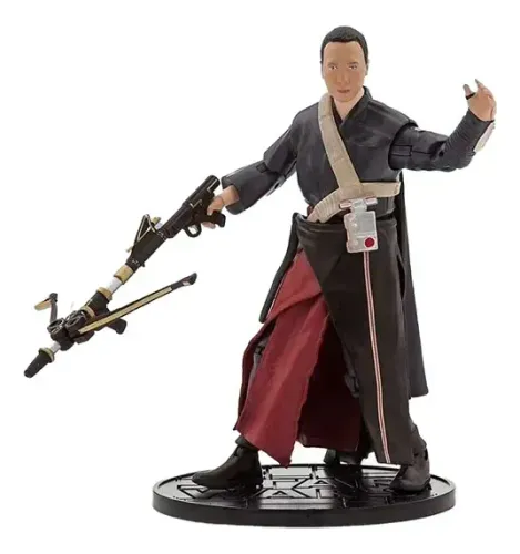 Chirrut Imwe Die Cast Figure Elite Series Disney Store (novo)
