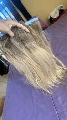 Mega hair loiro do Sul 