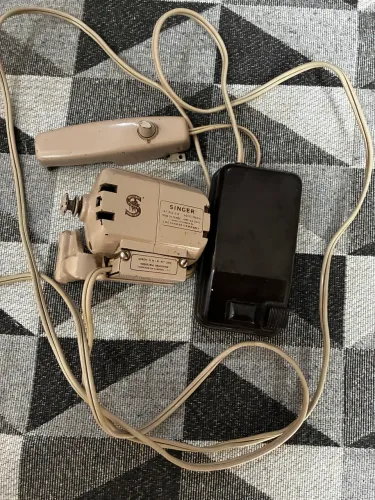Motor para máquina de costura antigo 