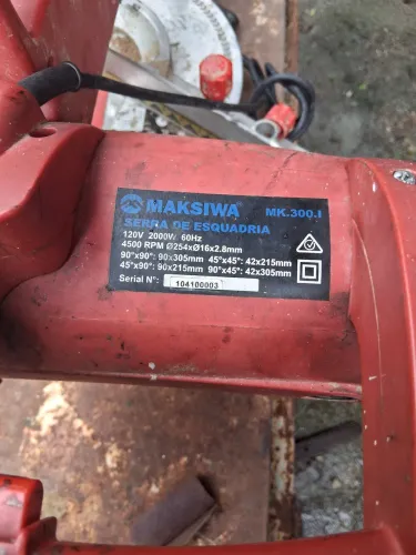 Serra de Esquadria Maksiwa 110v 2000w