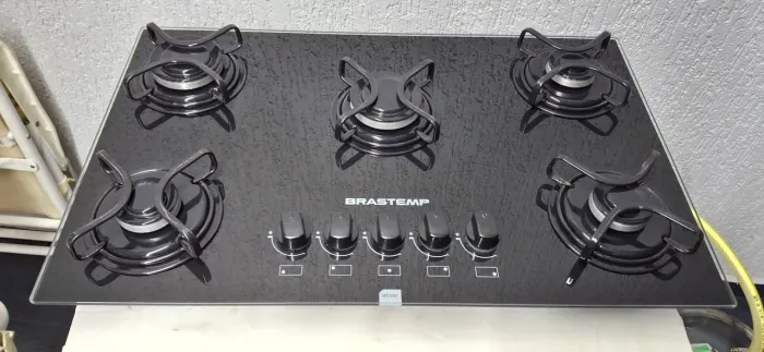 Cooktop BRASTEMP 5 BOCAS ative