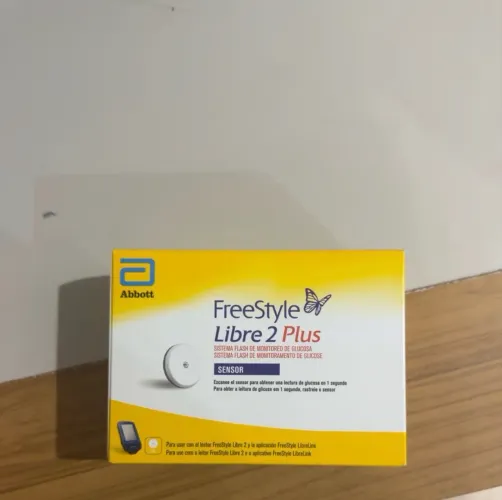 Sensor FreeStyle Libre 2 Plus Abbott - Novo e Lacrado