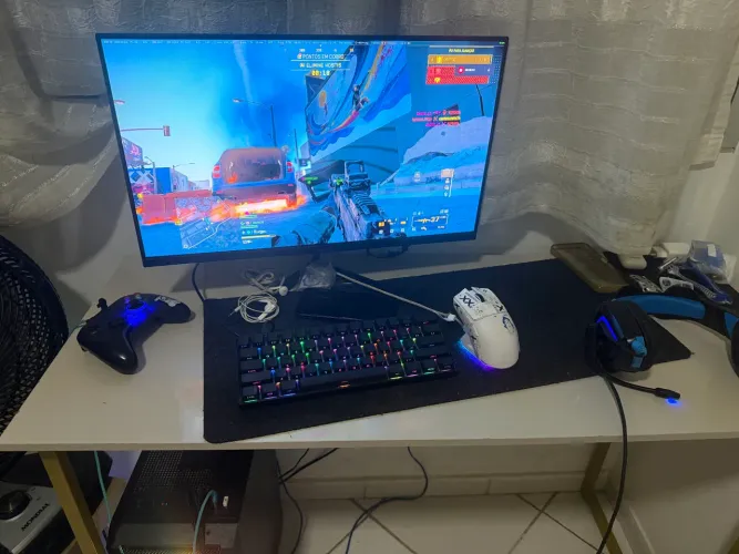 PC Gamer Completo (monitor mais perifericos) RX 580 8GB Monitor 100Hz 16GB RAM