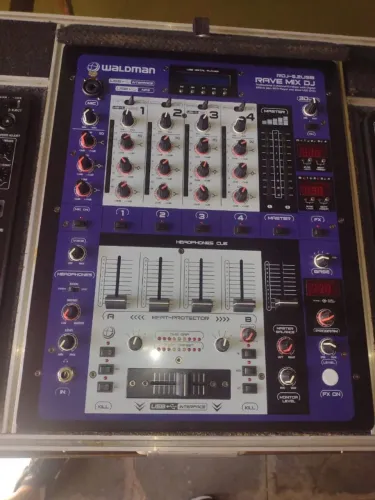 DJ Mixer de 4 canais Waldman Rave mix djm ddj