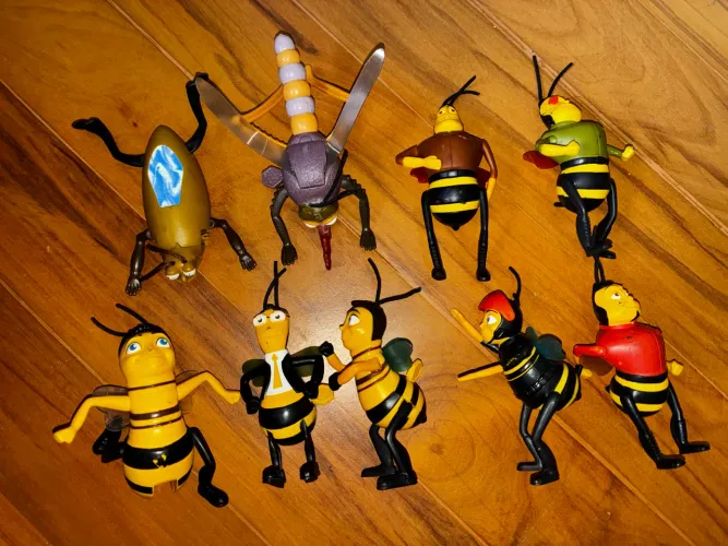 Coleção bee movie MC Donald's