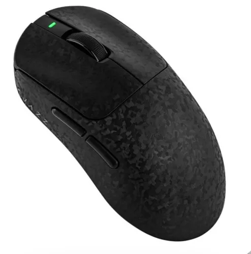 MOUSE GAMER AJAZZ AJ199 CARBON FIBER, 24000DPI, 6 BOTOES, TRI-MODE, PRETO, AJ199-CF-BK
