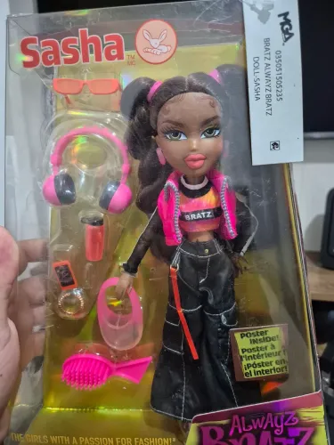 Boneca Bratz Relacrada - Sasha Alwayz.