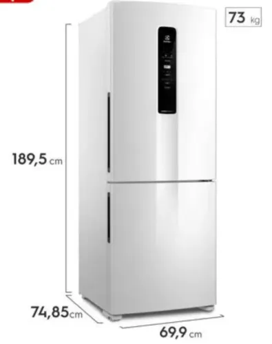 Vende-se geladeira semi nova so tem 6 meses de uso
