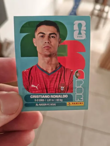 Figurinha Cristiano Ronaldo