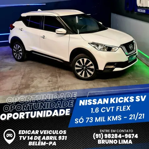 Nissan Kicks SV 1.6 16V Flexstar 5P Aut. 2021