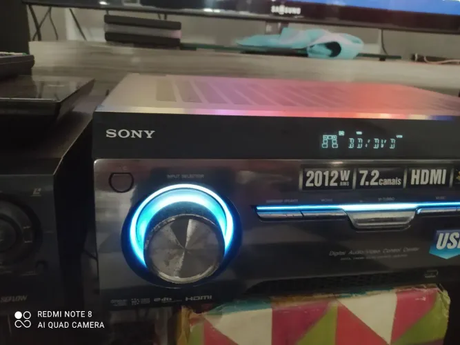Home-theater Sony muteki 7.2+tv 51samsung 3d + blu-ray 3d sony