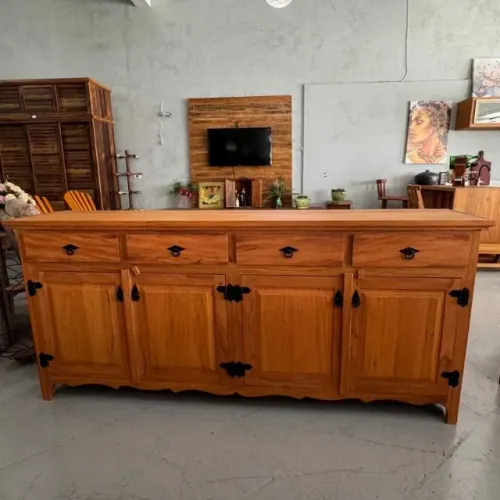 Buffet Peroba Rosa Demolição Maquinado
