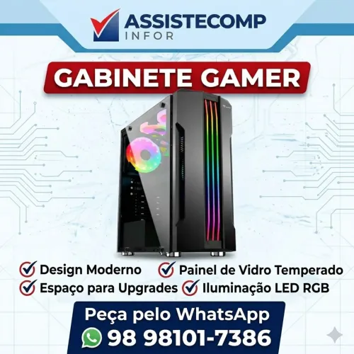 Gabinete gamer mavint
