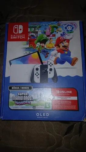 VENDO NINTENDO SWITCH OLED 64GB BRANCO NOVO LACRADO