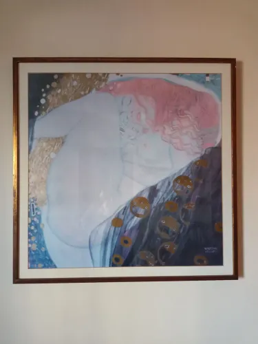 Quadro Klimt Danae