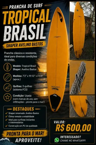 Prancha surf TROPICAL BRASIL