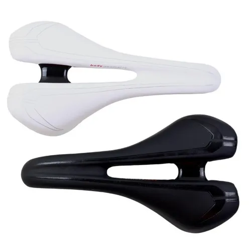 Selim Bike Argon Romin Cor Preto ou Branco Vazado para Speed ou Mtb 143mm 5079