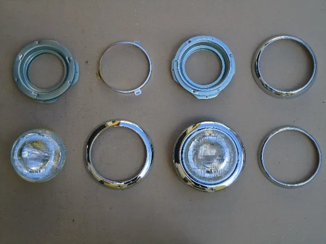 Adaptador Sealed Bean Bloco Otico Farol Karmann Ghia Ford, Jeep, Rural, Chevrolet