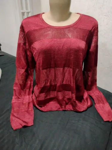 Blusa vermelha Tam GG