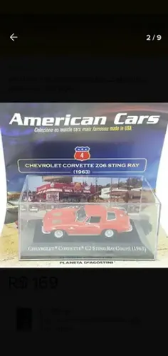 Miniatura Chevrolet CORVETTE 1963