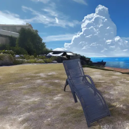 Espreguiçadeira em Corda Náutica