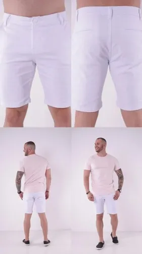 Bermudas Brim Masculinas 