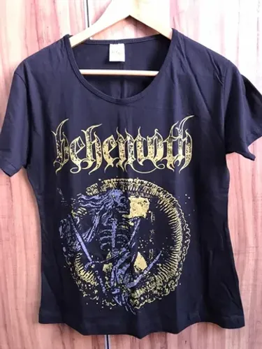 Camiseta Baby look Behemoth tam. G