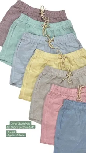 Shorts Adultos Botonê