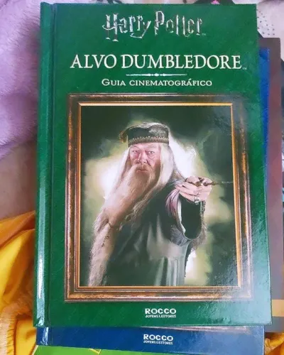 Guia cinematográfico - Alvo Dumbledore - serie harry potter - novo - capa dura