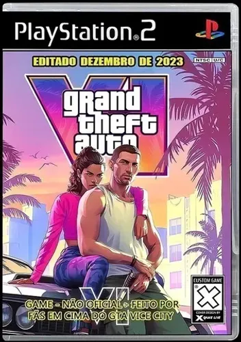 Gta 6 Gta vice city Mod 2024 ISO Ps2 - Mídia Física + Capa DVD - Aceito olx pay