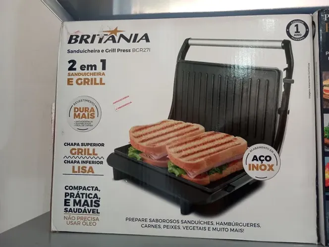 GRILL SANDUICHEIRA NOVA