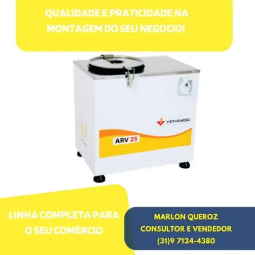Amassadeira Rápida 15 KG 220v Nova
