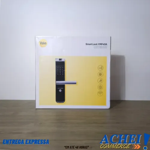 Fechadura Digital - Yale - Biométrica -  Preto - YMF40 