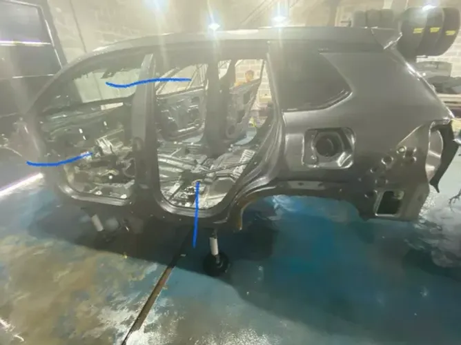 Retalh Coluna Frent E Centr Dir Toyota Corolla Cross 2.0 *44