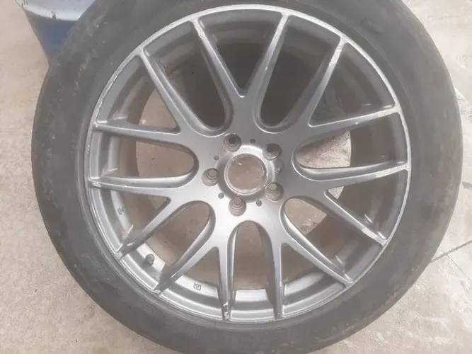 Roda aro 19 Gm Blazer estilo Bbs Cinza 5x120 usadas 