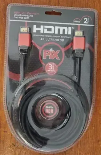 Cabo reforçado HDMI 2m com filtro